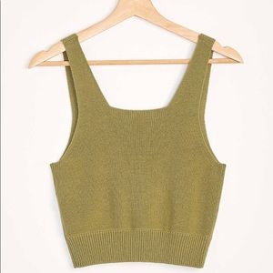 Super soft Lou & Grey cropped sweater top - size L